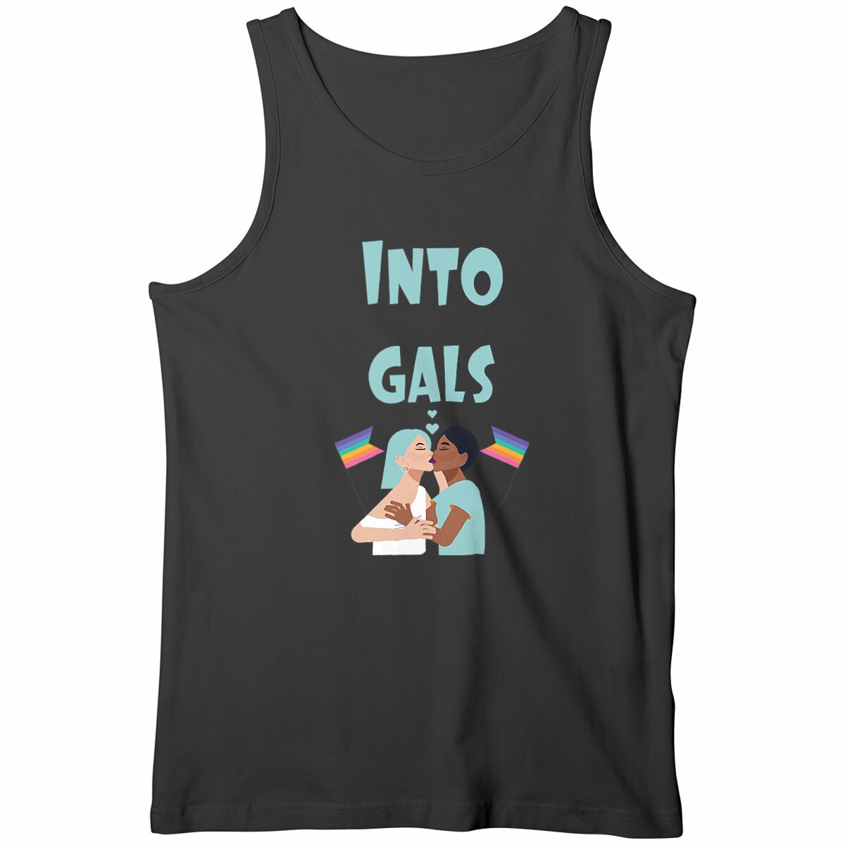  Into Gals - "Mens*" tank top - Image