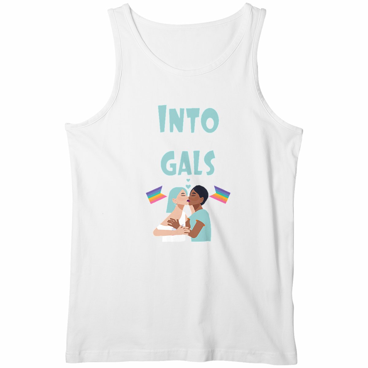  Into Gals - "Mens*" tank top