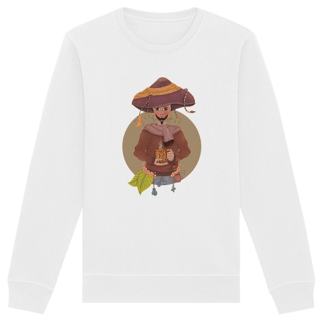 Image front Sweat-shirt Unisexe : Champimoon