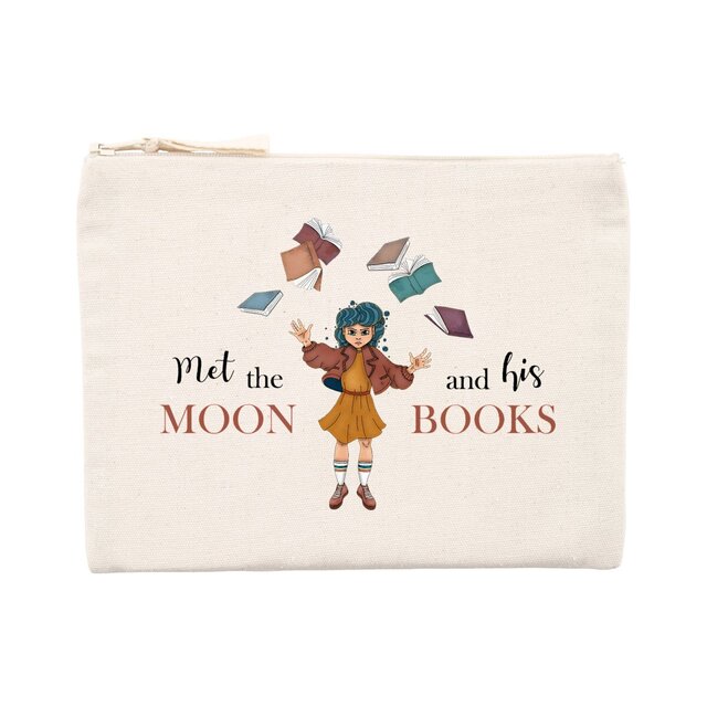 Image back Pochette : Met the MOON and his BOOKS