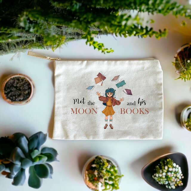 Image front Pochette : Met the MOON and his BOOKS