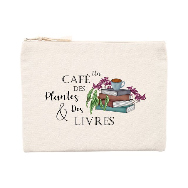 Image back Pochette : Un café des plantes et des livres