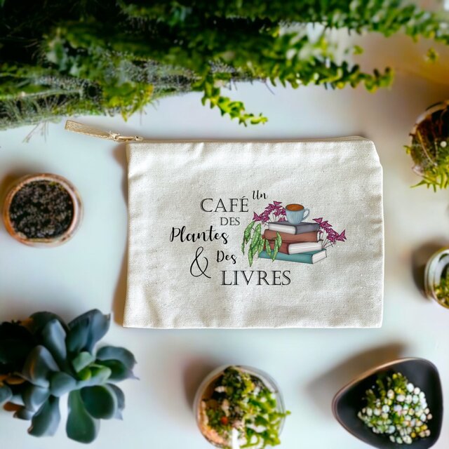 Image front Pochette : Un café des plantes et des livres