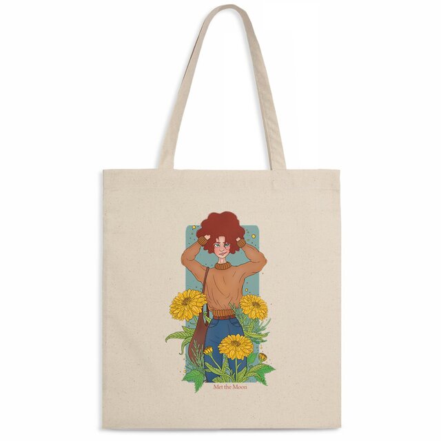 Image back Totebag : Plantes, Trésors de la Saison 