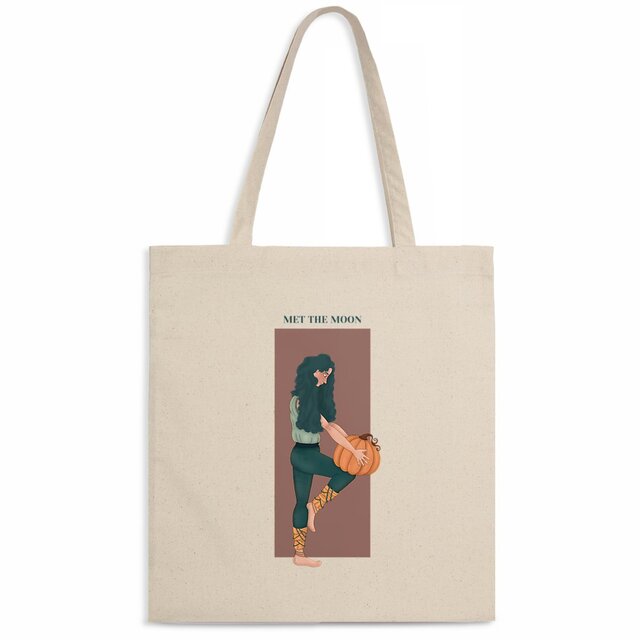 Image back Totebag : Le garçon à la citrouille