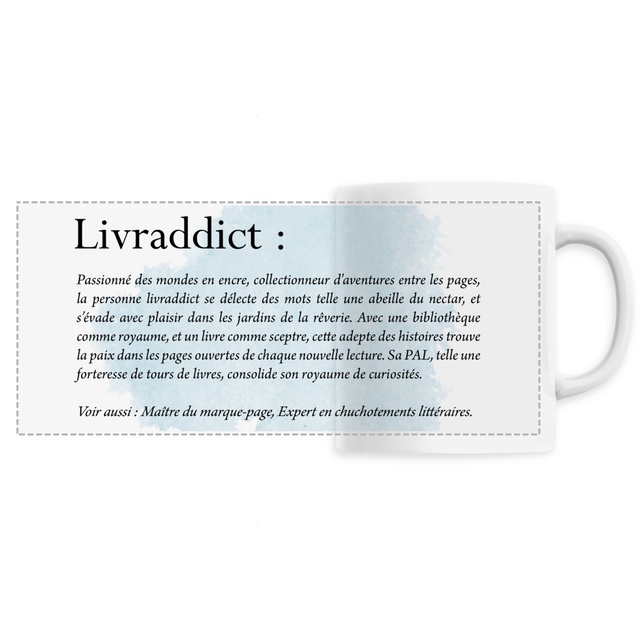 Image front Mug : Définition livraddict 
