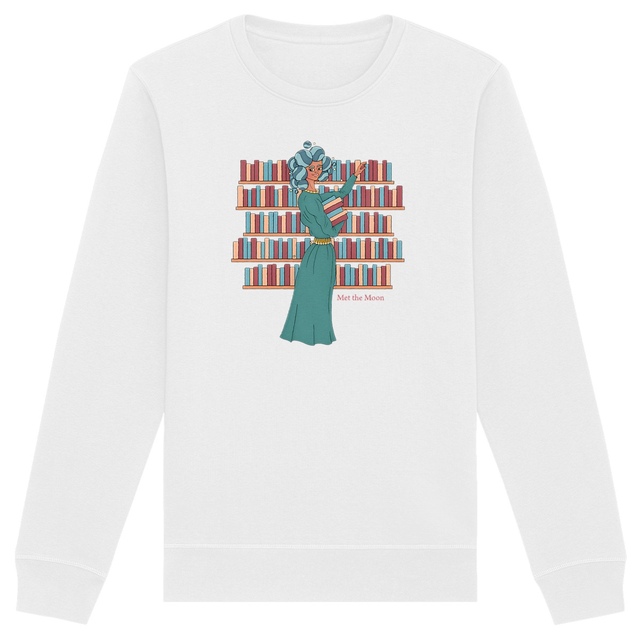 Image front Sweat-shirt Unisexe : Librairie de la lune