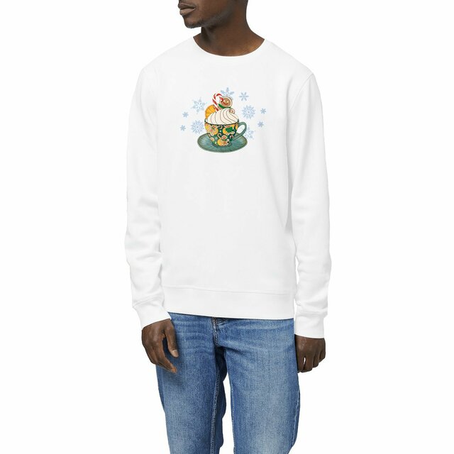Image front Sweat-Shirt : Boisson chaude de Noël