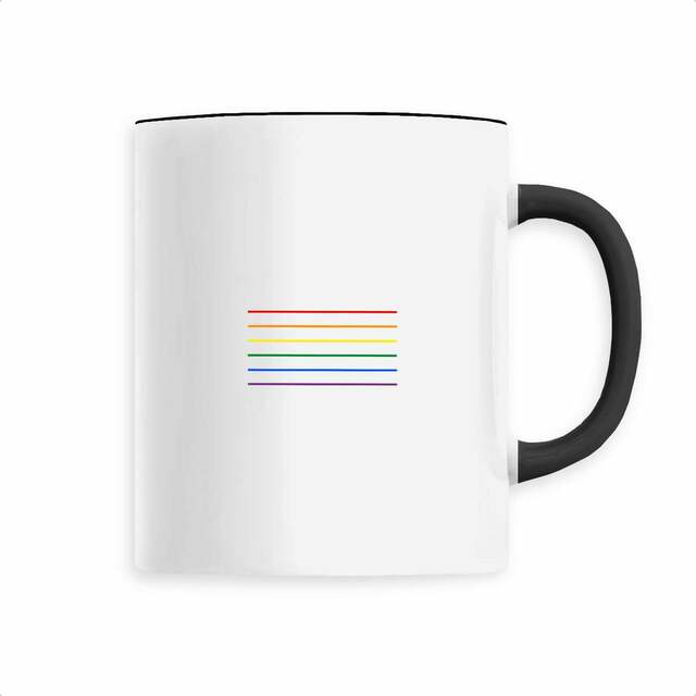 Ceramic mug - Striped Pride