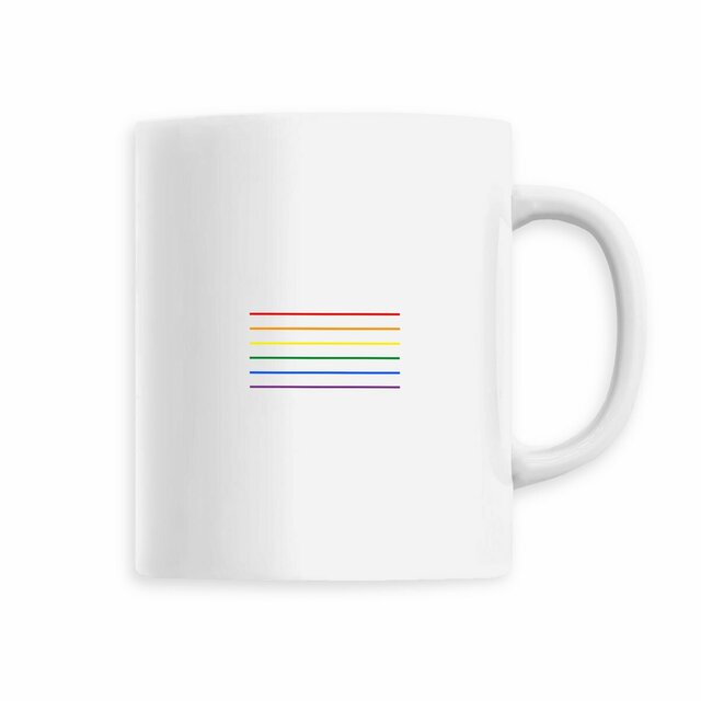 Ceramic mug - Striped Pride - Image