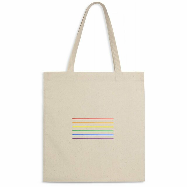 Lightweight totebag - Striped Pride