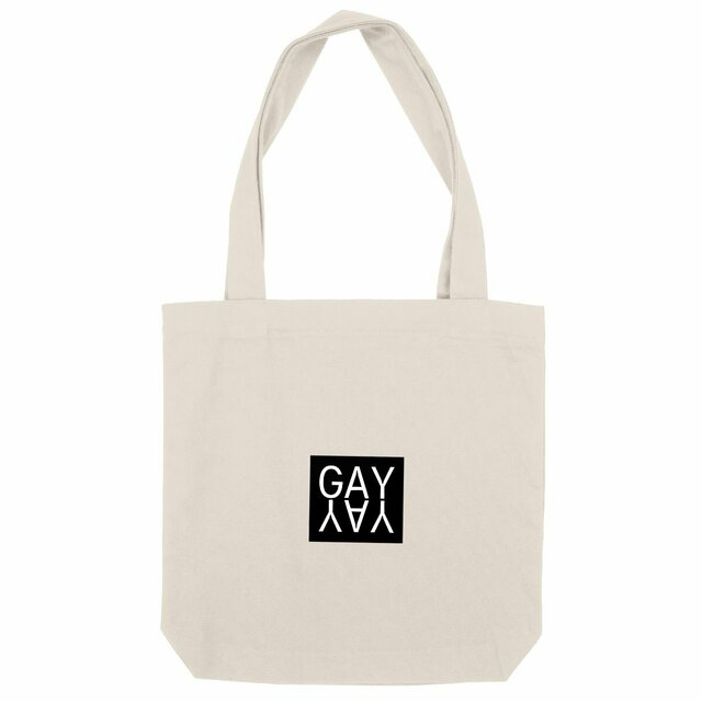 Heavy totebag - "GAY YAY"