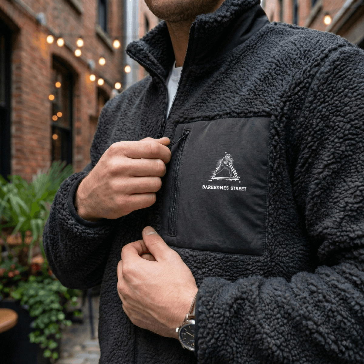 Image front Barebones Sherpa Jacket