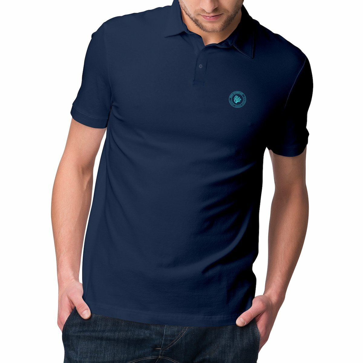 Reef Gardian - Men's lightweight polo shirt 