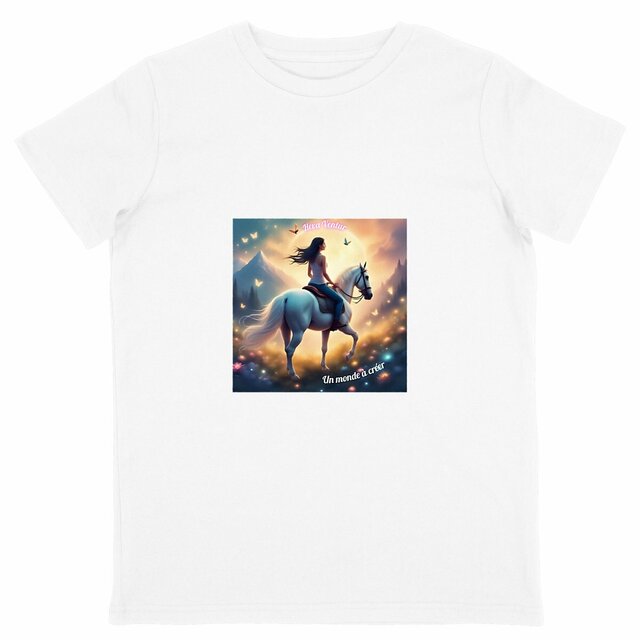 Image back Tee-shirt Enfant Un Monde à créer 2