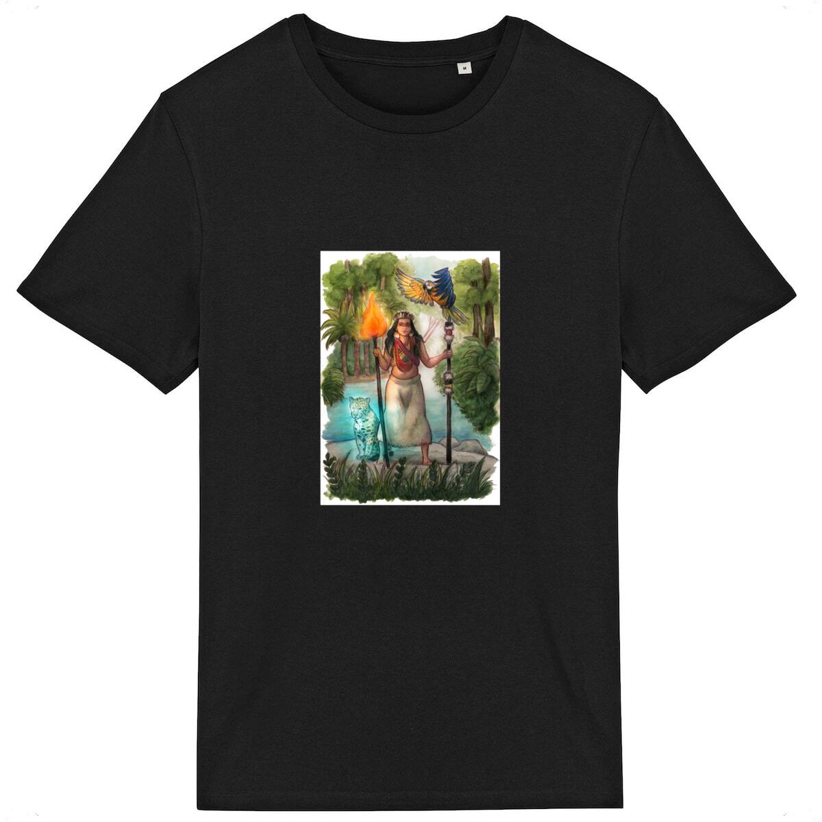 Image back T-shirt Adulte - NARELZA Gardienne de la Forêt