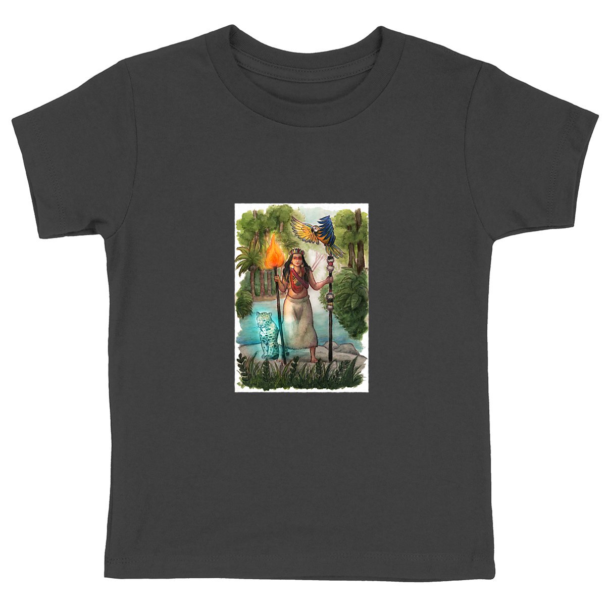 Image back T-shirt enfant - NARELZA Gardienne de la Forêt