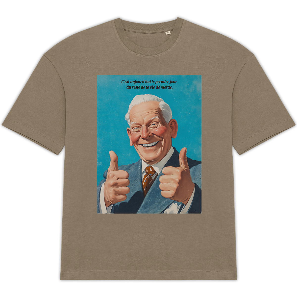 "C'est aujourd'hui le premier jour du reste de ta vie de m*rde." - Image