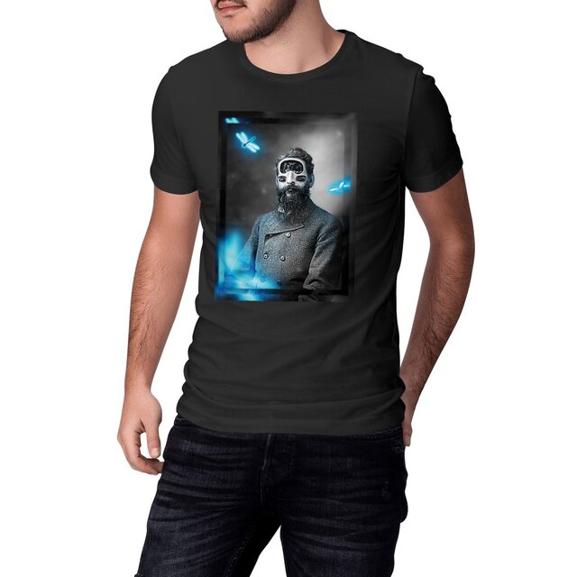 T-shirt épais 100% biologique / Mouton Noir_005