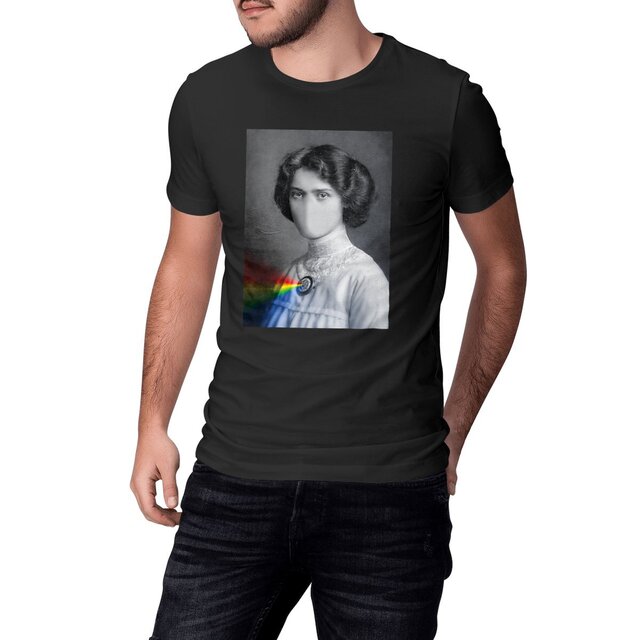 T-shirt épais 100% biologique/ Mouton Noir_012