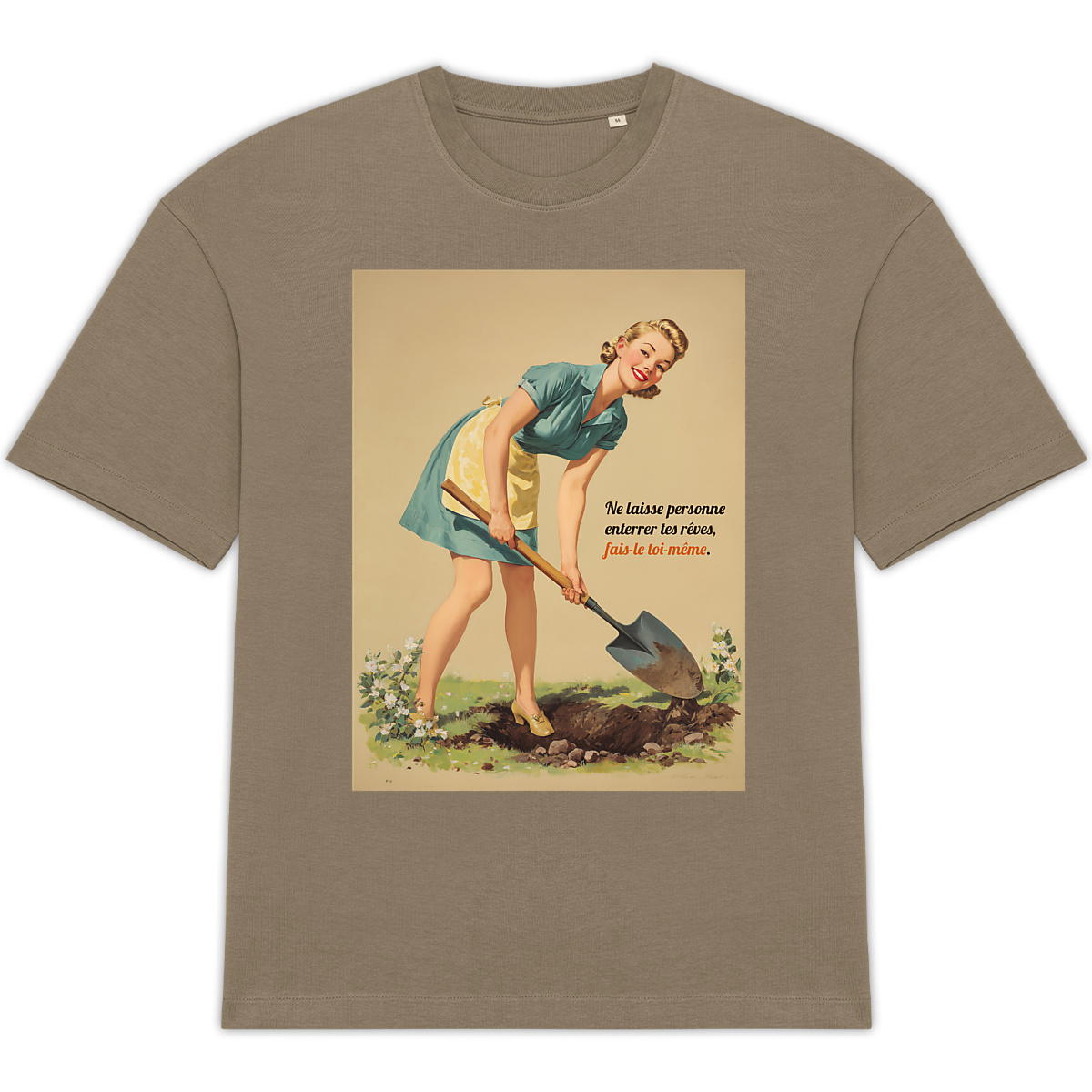 "Ne laisse personne enterrer tes rêves, fais-le toi-même." - Image