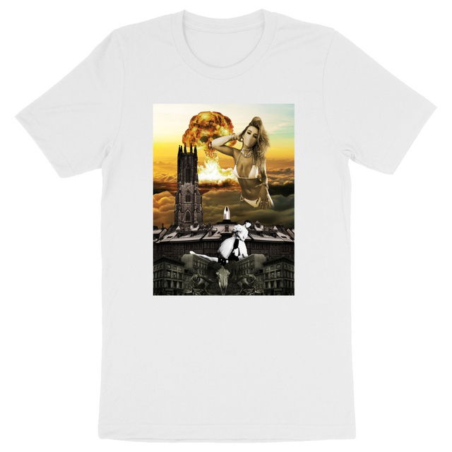 T-shirt épais 100% biologique / Mouton Noir_008 - Image