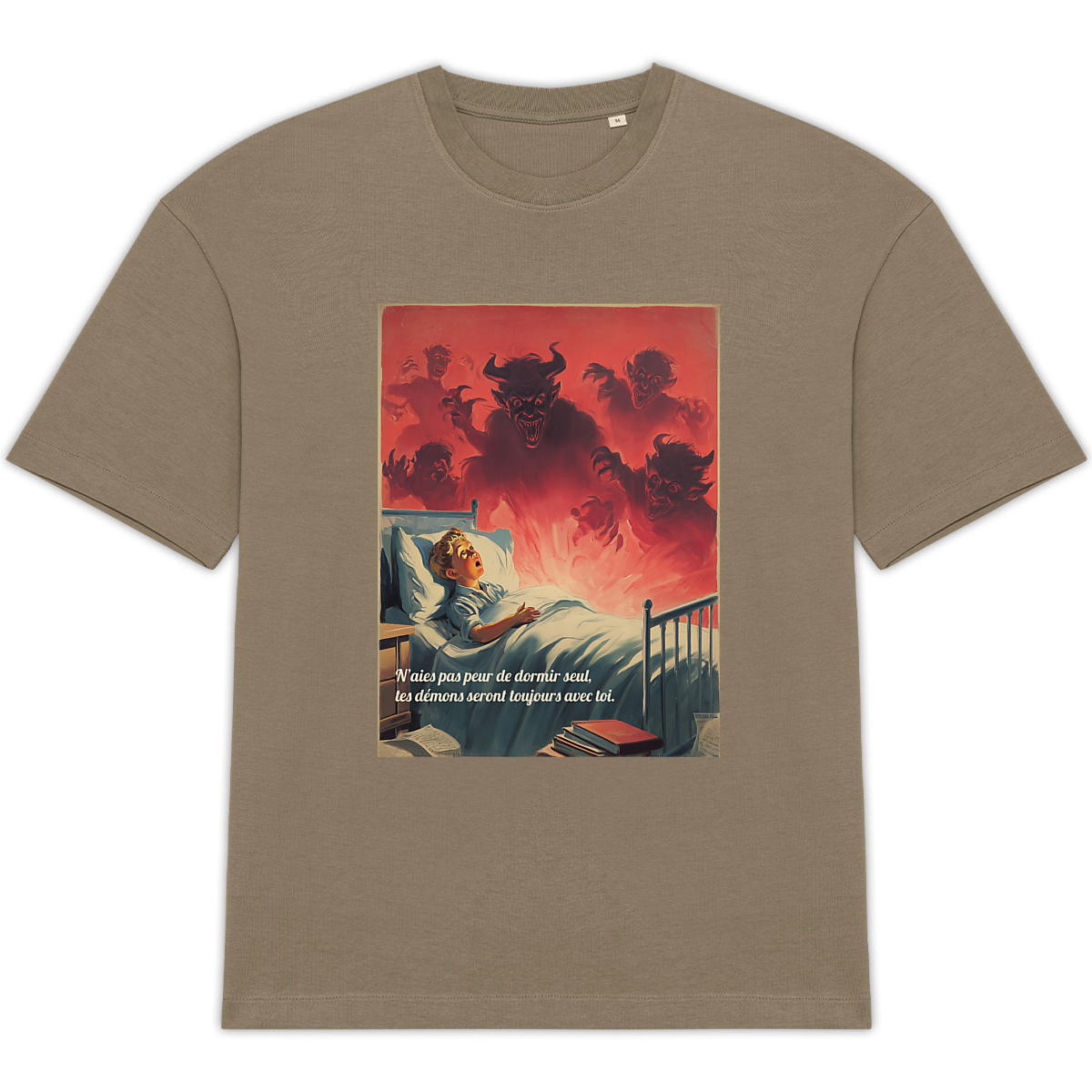 "N'aies pas peur de dormir seul, tes démons seront toujours avec toi." - Image