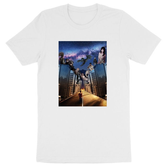 T-shirt épais 100% biologique / Mouton Noir_013 - Image