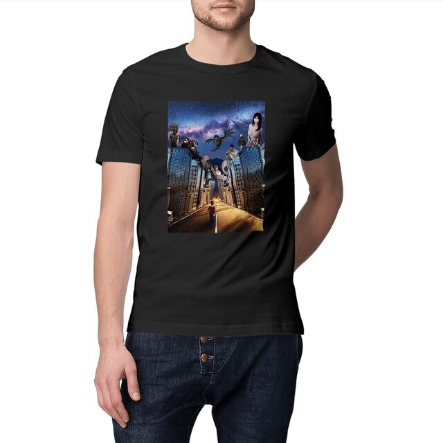 T-shirt épais 100% biologique / Mouton Noir_013