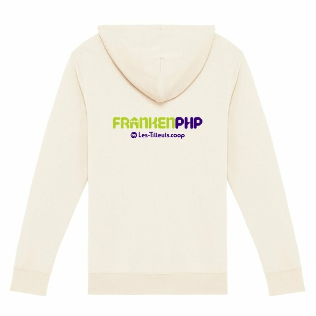 Image back Zip Hoodie Logo