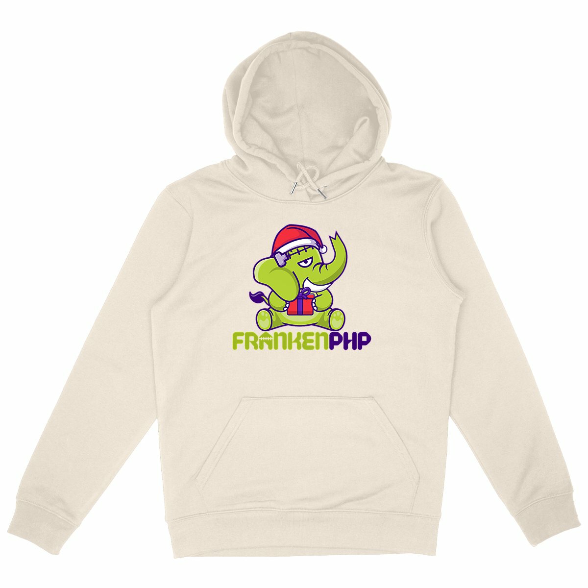 Image back Hoodie Le Monstre Christmas