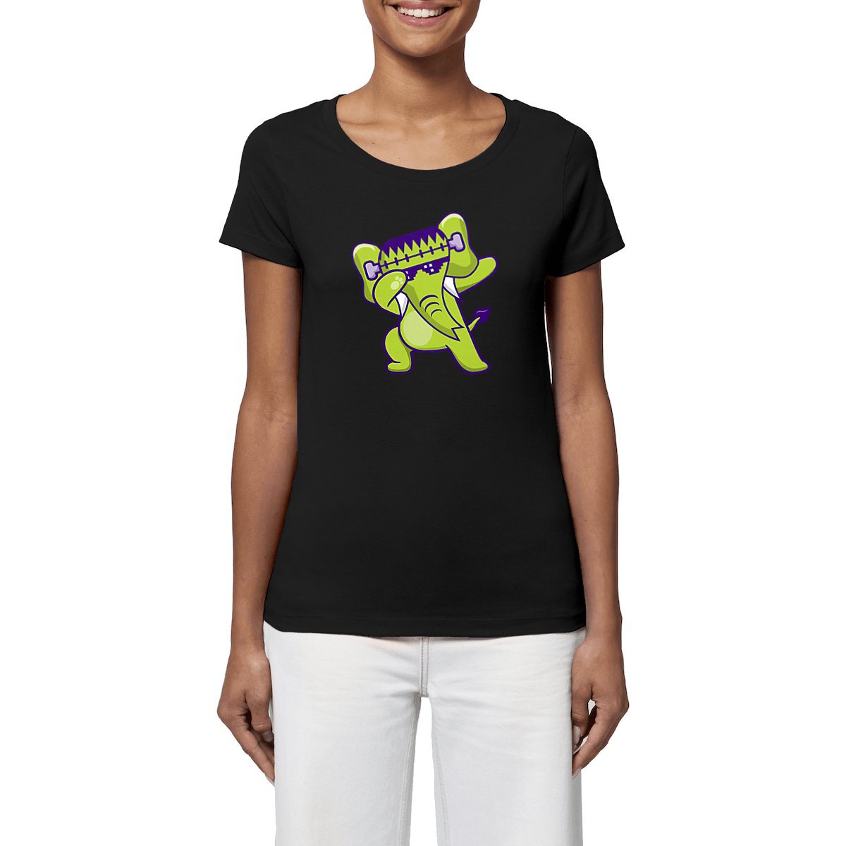 Image front Women's T-shirt Le Monstre Dab