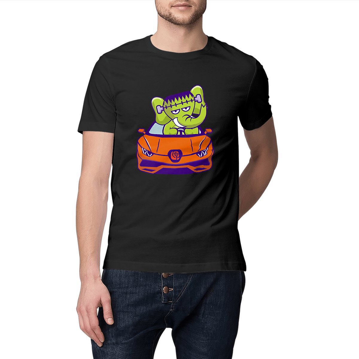 Image front Unisex T-shirt Driver Le Monstre