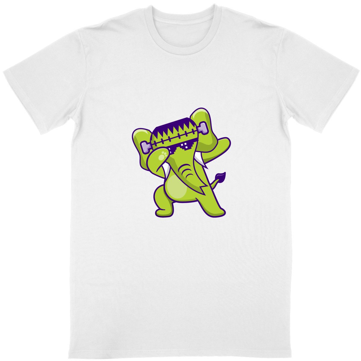 Image back T-shirt Le Monstre Dab