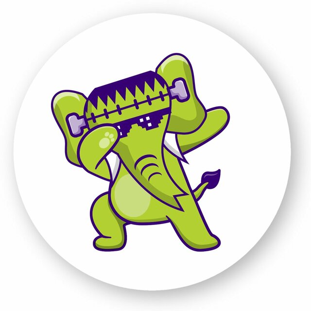 Image du produit Sticker Le Monstre Dab
