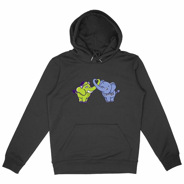 Image back Hoodie PHP Lover