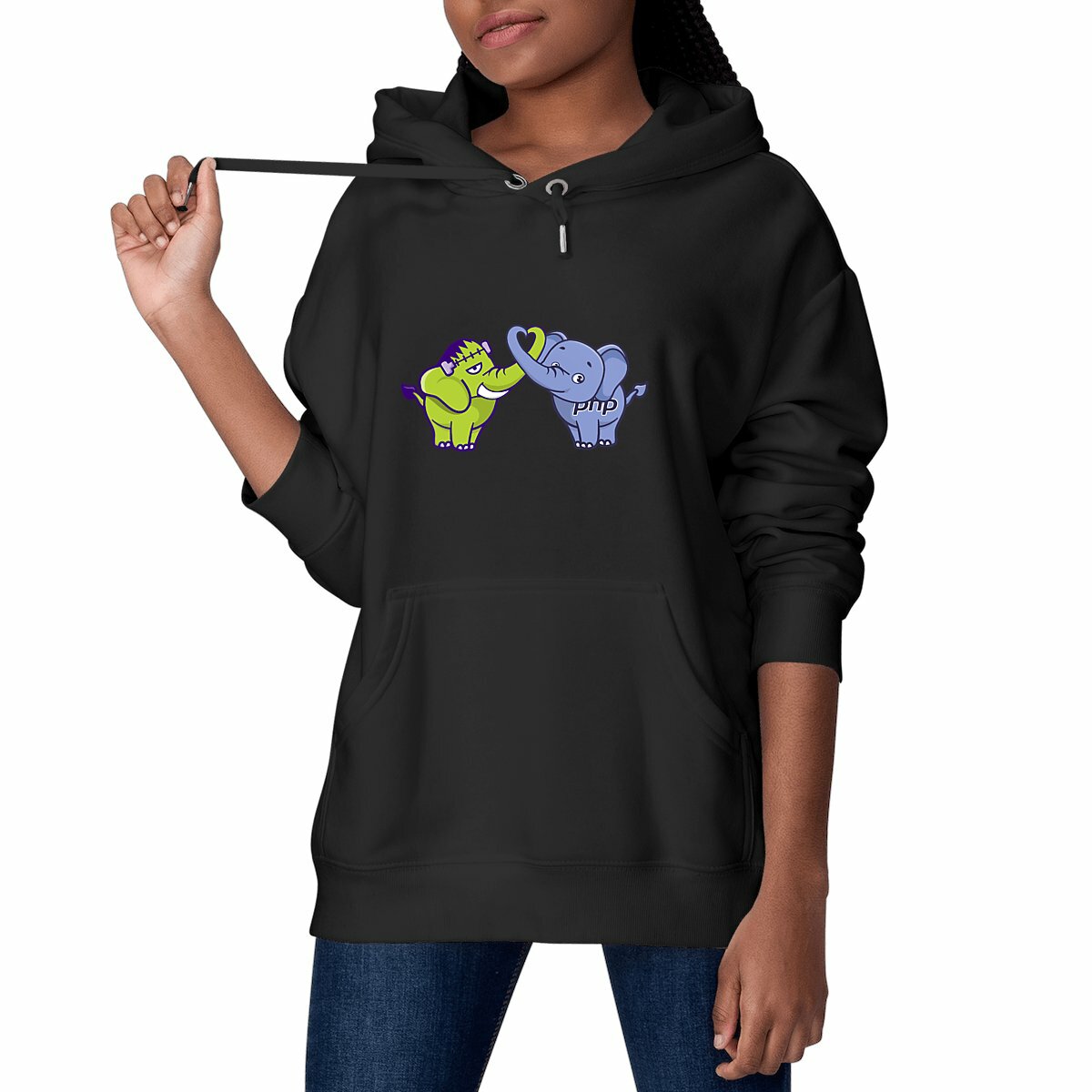 Image front Hoodie PHP Lover