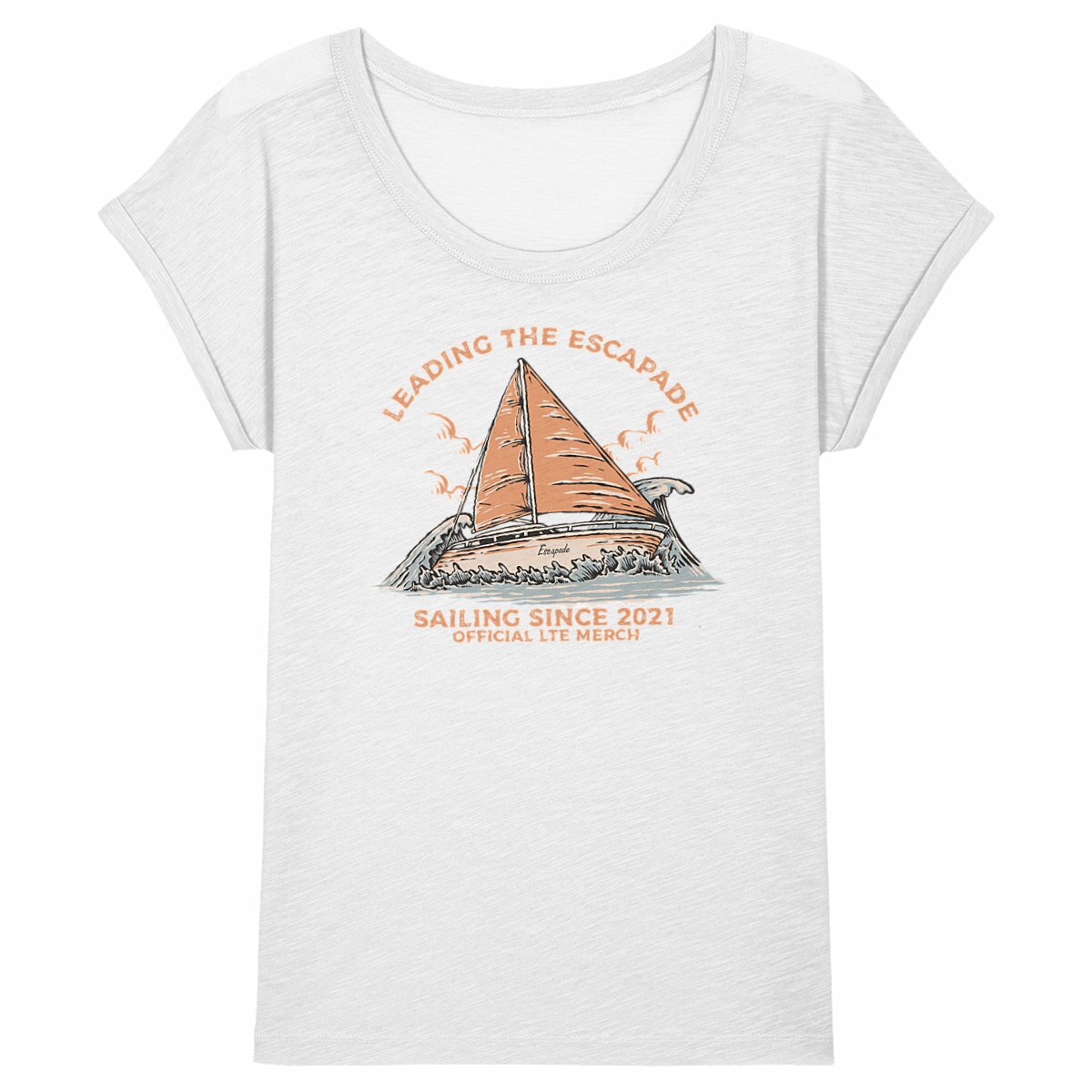 Image back Women's Slub T-shirt