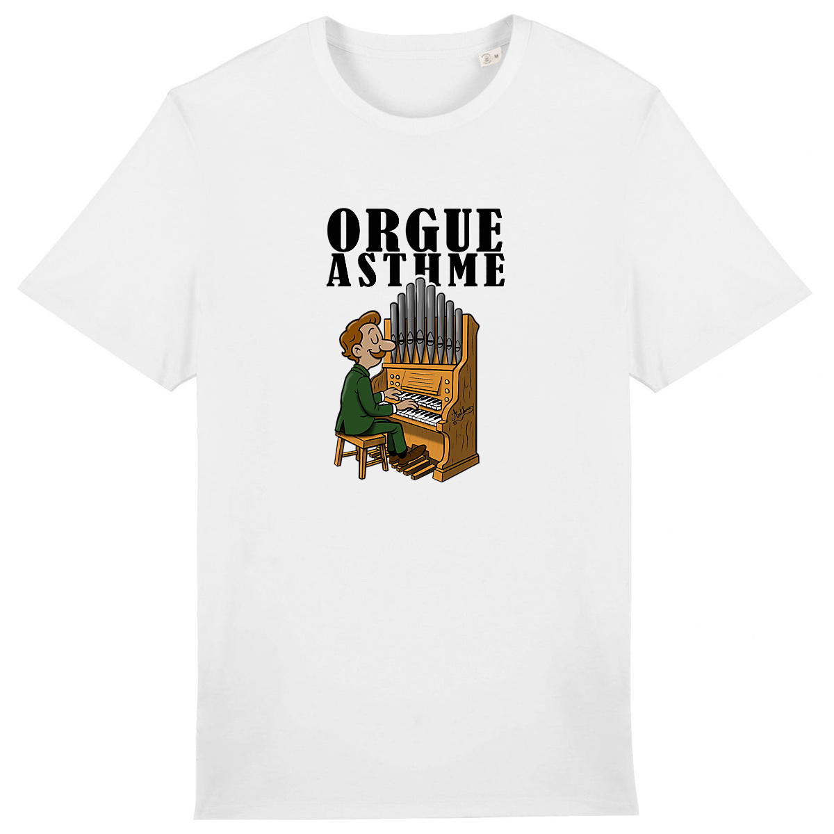 T-shirt Unisexe épais | ORGUE ASTHME - Image