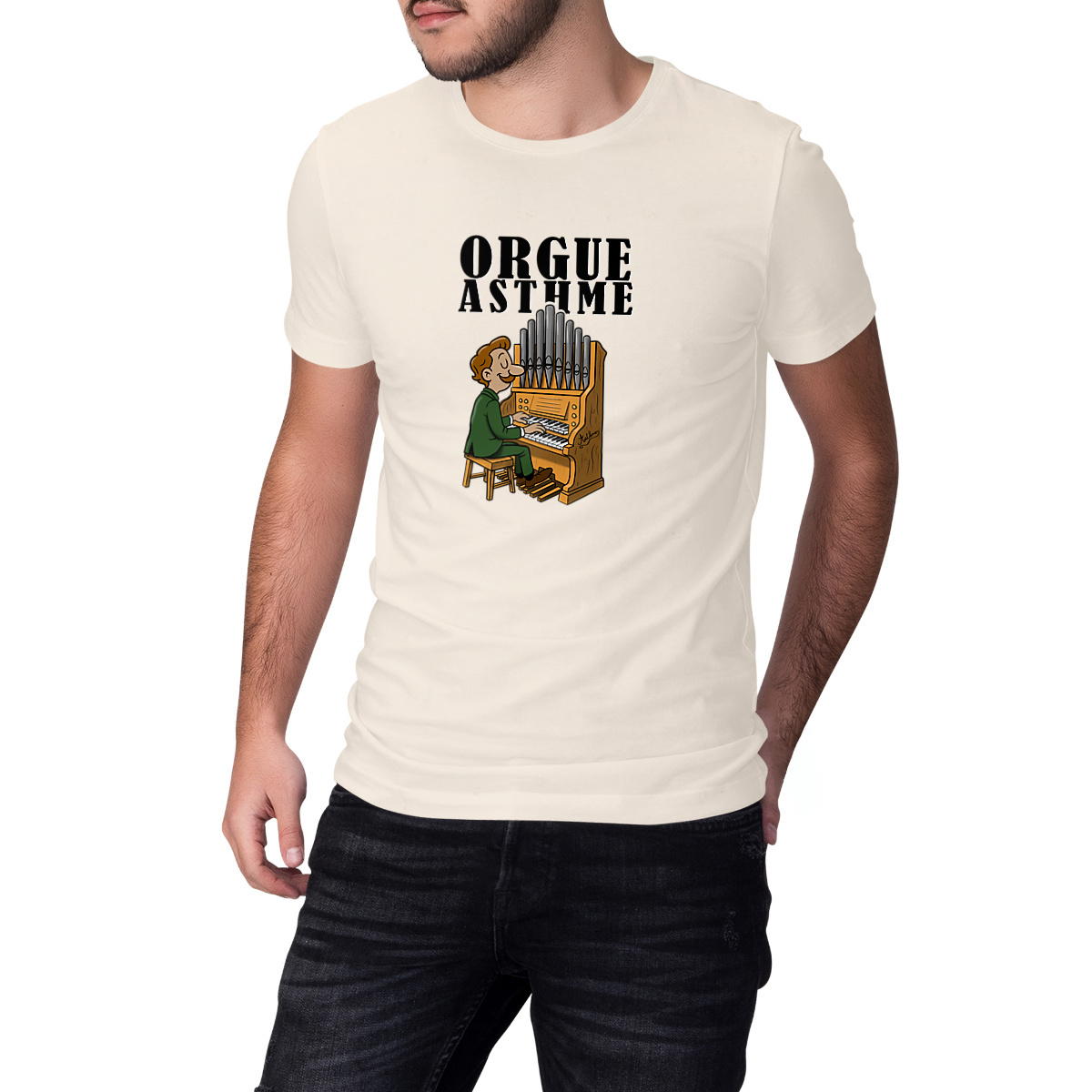 T-shirt Unisexe épais | ORGUE ASTHME
