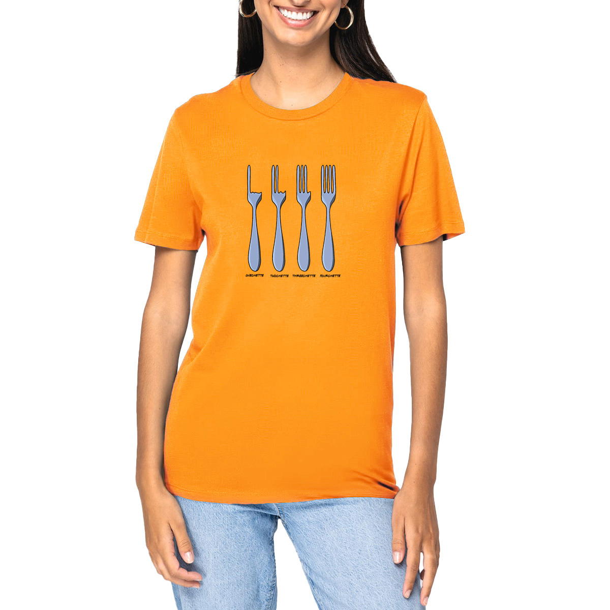 T-shirt Unisexe épais  | FOURCHETTE