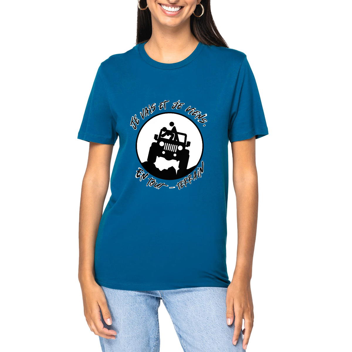 T-shirt Unisexe épais | JE VAIS ET JE VIENS,