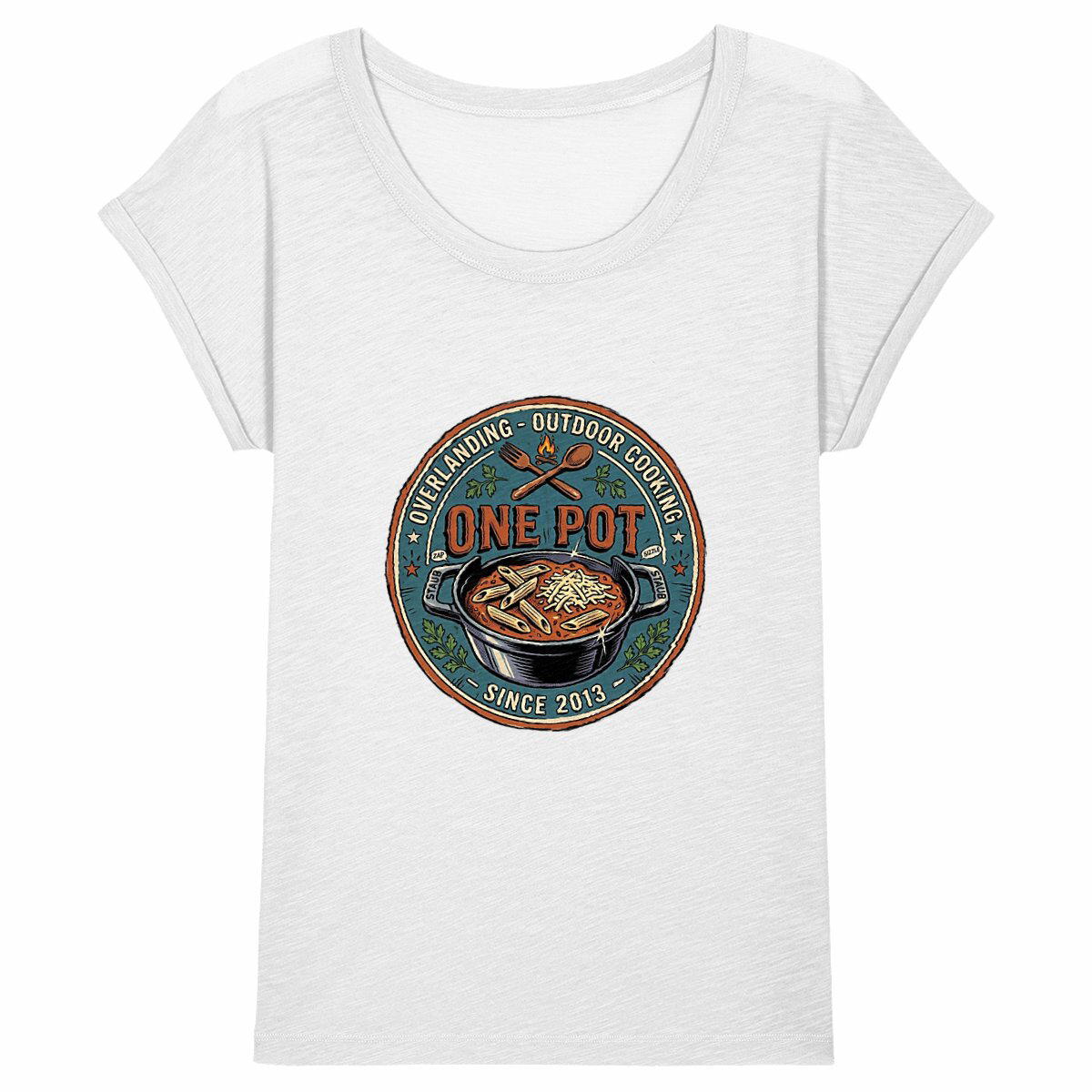 T-Shirt Femme Slub One Pot - Image