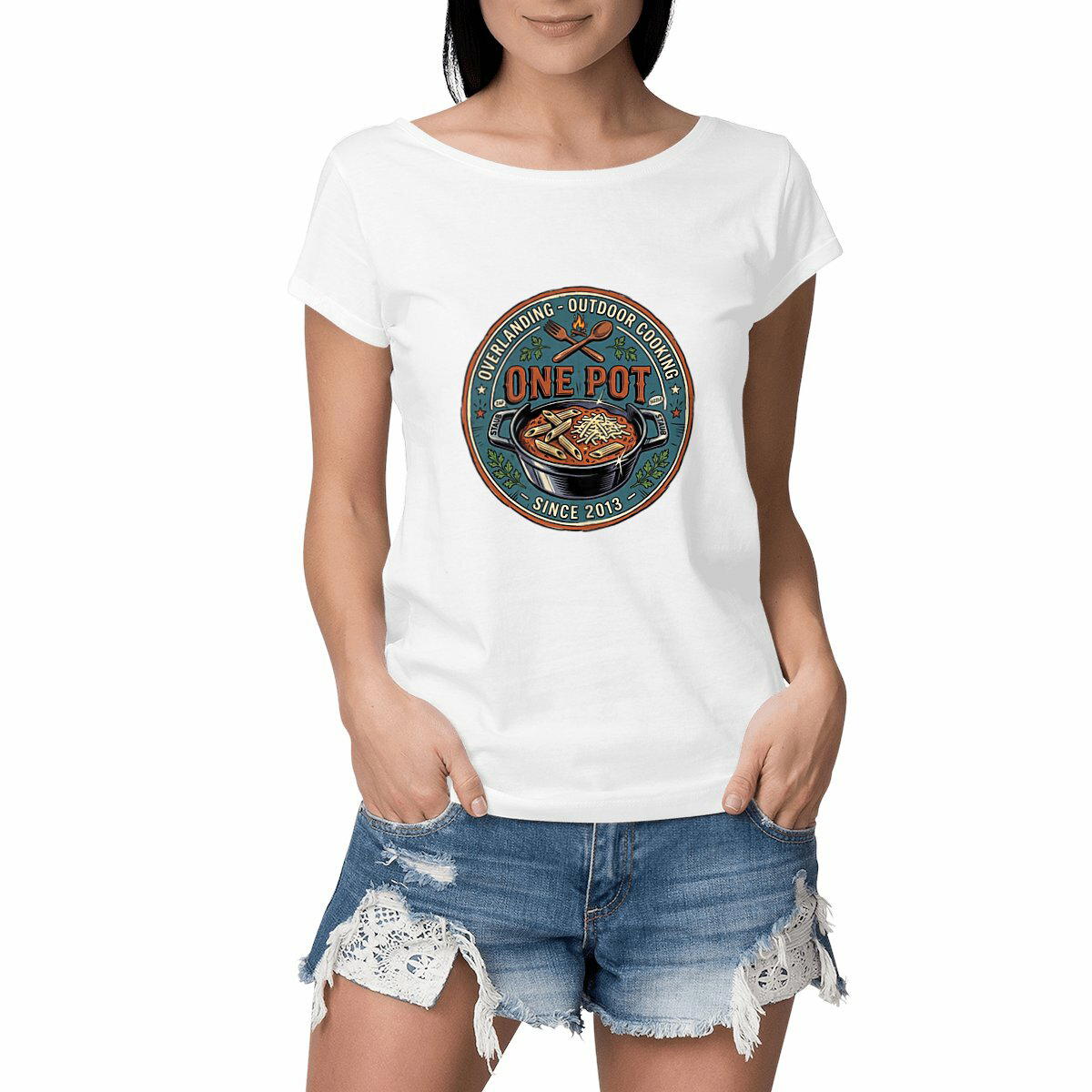 T-Shirt Femme Slub One Pot