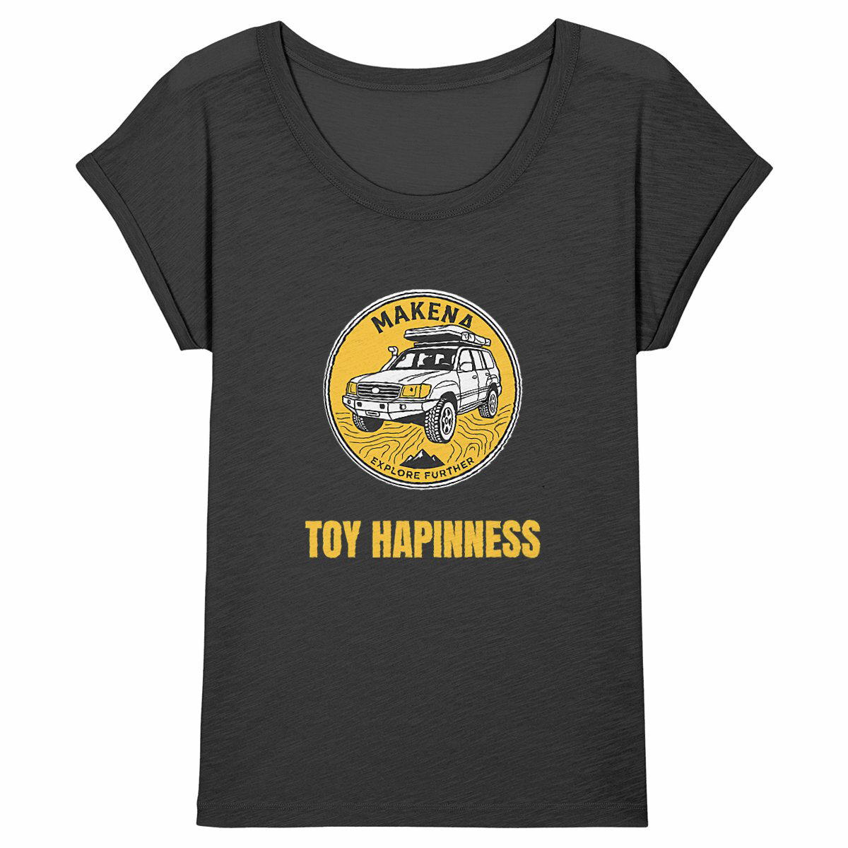 T-Shirt Femme Slub - Toy Happiness - Image