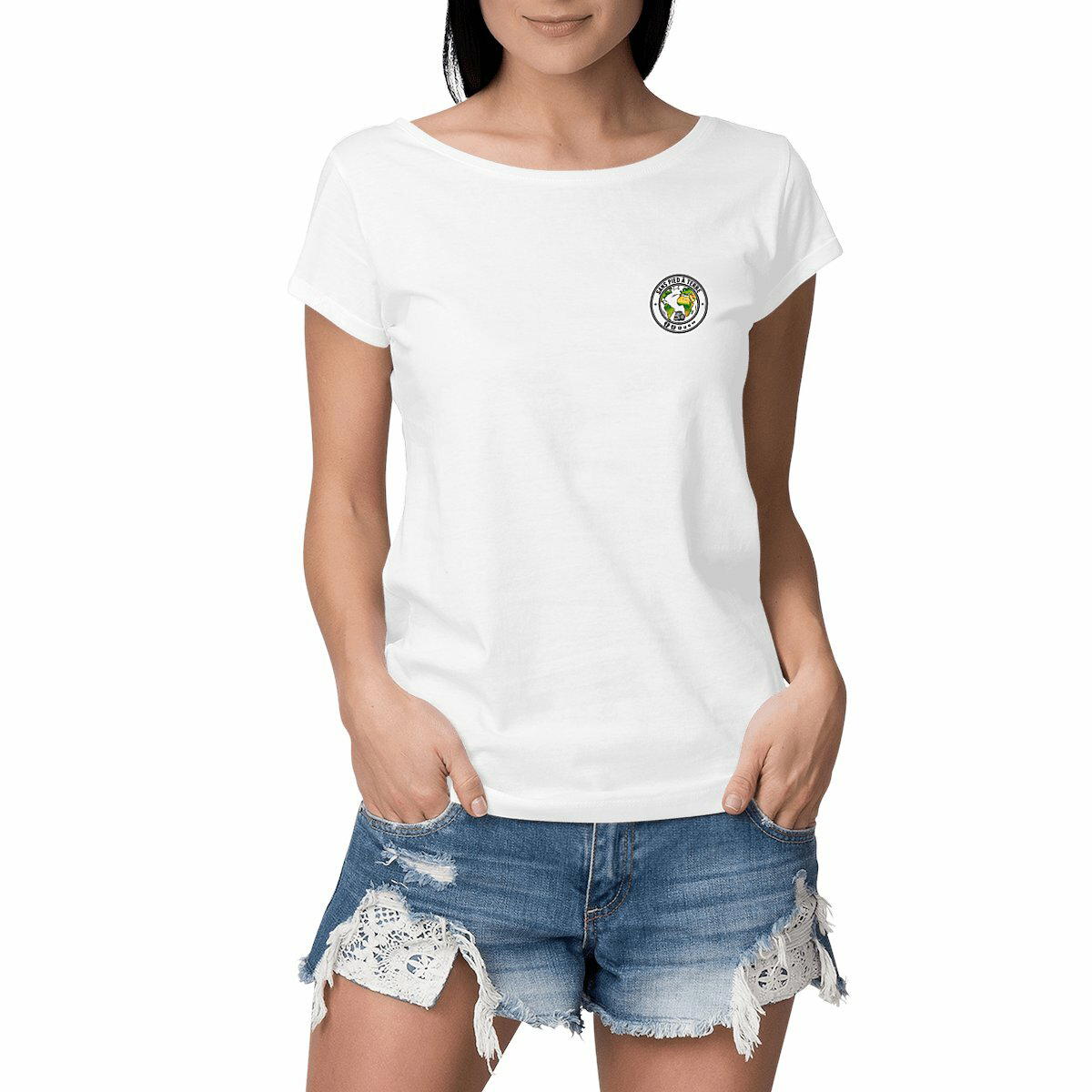T-Shirt Femme Slub Logo