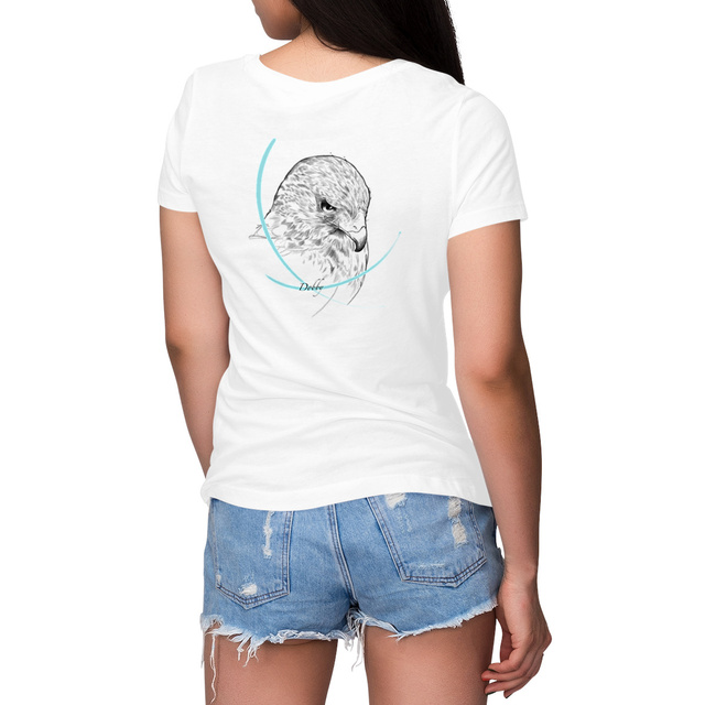 Image front T-shirt femme Dobby
