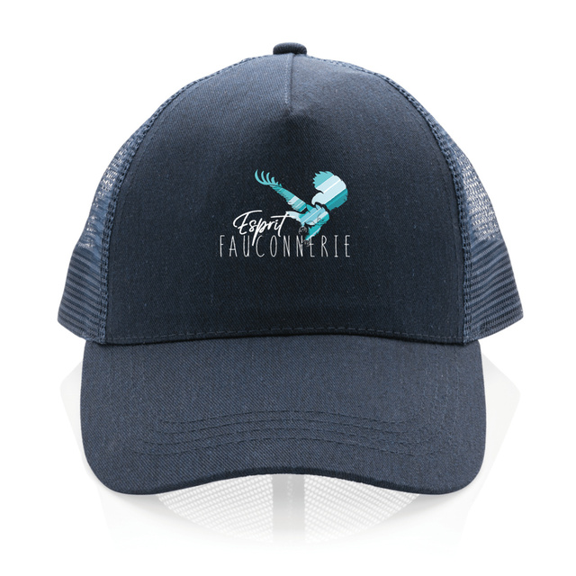 Image back Casquette filet logo EF noir