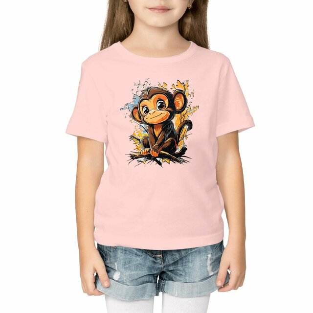 T-SHIRT ENFANT EPAIS "Monkey"