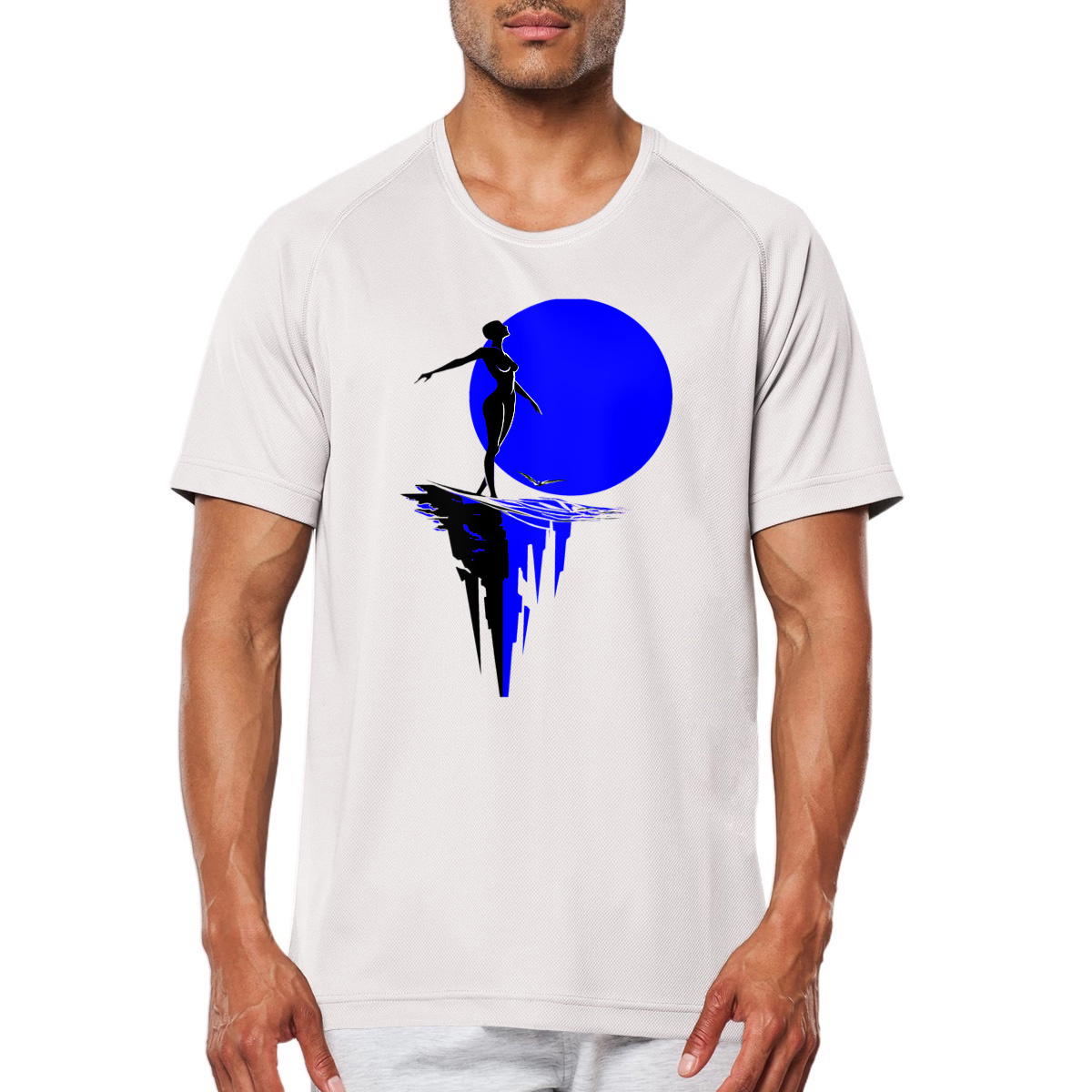 T-SHIRT SPORT HOMME "Swimmer"#4